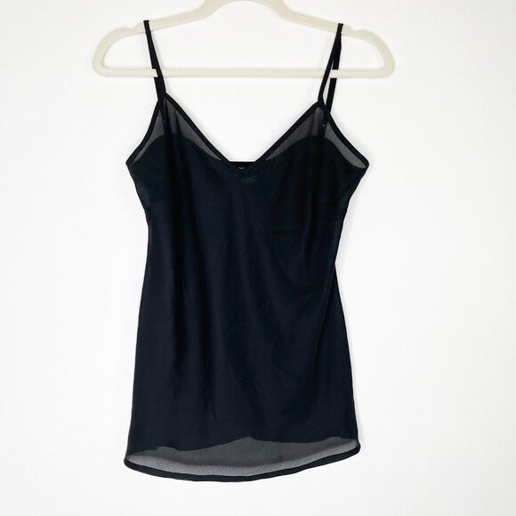 Etcetera Black Cami Top Womens Size 6 - Picture 2 of 6